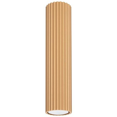 Lampada Da Soffitto Karbon 30 Oro Sl. 1551 - Minimalista Lampada Da Soffitto D'oro 30x6.5x6.5 Cm - Foto 1