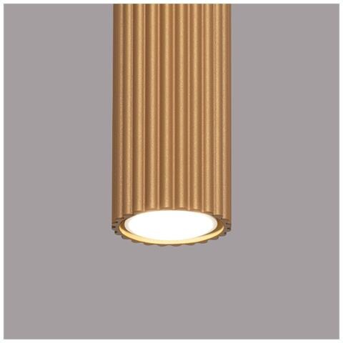Lampada Da Soffitto Karbon 30 Oro Sl. 1551 - Minimalista Lampada Da Soffitto D'oro 30x6.5x6.5 Cm - Foto 8