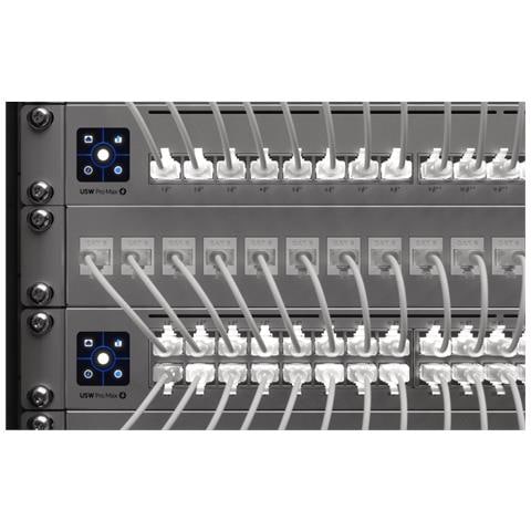 UACC-Cable-Patch-EL-2M-W cavo di rete Translucent, Bianco Cat6 - Foto 2