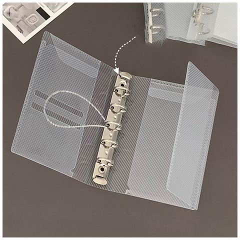 Custodia Trasparente In Pvc Per Raccoglitori Ad Anelli M5 - Foto 4