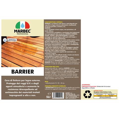 Barrier 5lt - Cera Per Legno - Foto 3