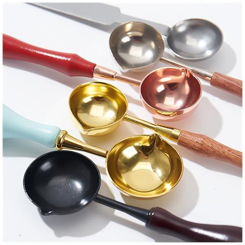 Cucchiaio In Rame Per Sigillo A Cera - Foto 2