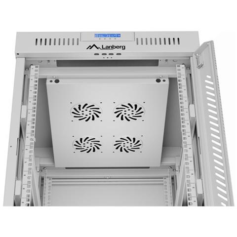 Lanberg FF01-6815-12SL, Rack indipendenti, 15U, 1200 kg, 65 kg, Grigio - Foto 2