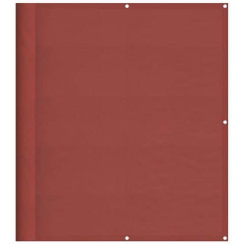 Paravento Balcone Terracotta 120x800 cm 100% Poliestere Oxford - Foto 1