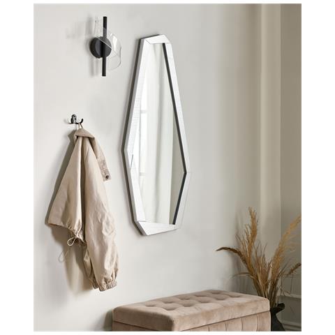 Specchio Chanu 44 Cm 104 Cm Argento - Foto 1