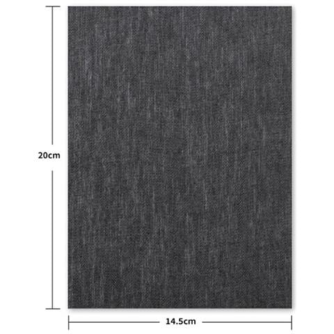 Toppe In Denim Termoadesive Per Jeans, Applique In Tessuto Fai Da Te (5 Pz) Black - Foto 3