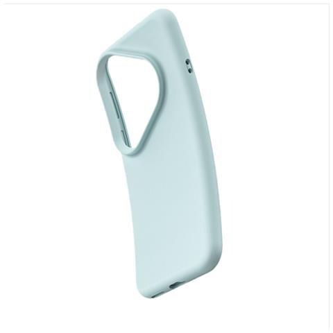 Custodia In Silicone Liquido Azzurro Business Compatibile Con Huawei Pura 80 Ultra - Foto 1