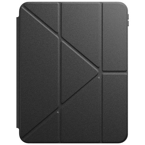 Custodia Pieghevole A 4 Posizioni Per Ipad Pro 13 Pollici Modello Active Folio Con Design Origami, Nero - Foto 1