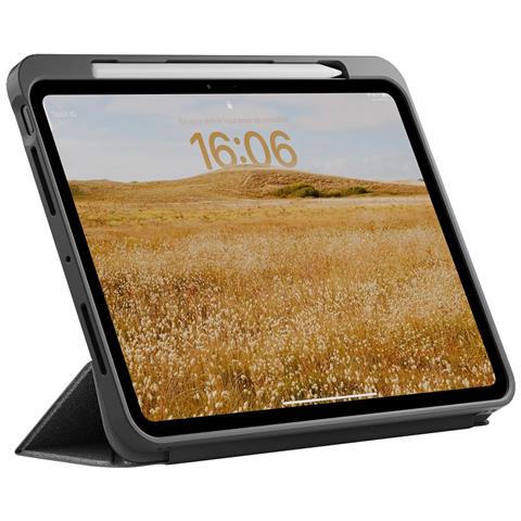 Custodia Pieghevole A 4 Posizioni Per Ipad Pro 13 Pollici Modello Active Folio Con Design Origami, Nero - Foto 2