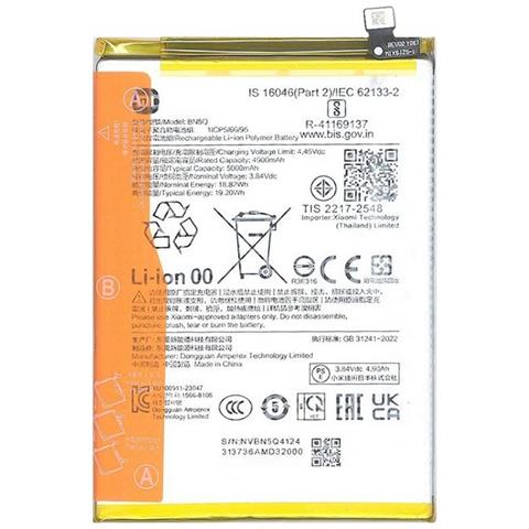 Ricambio Batteria Litio Originale Bn5q Bulk Redmi 13c - C65 - Foto 1