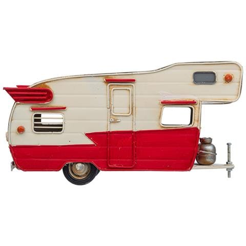 Caravan Metallo Rossa 28x12.5x15h Cm - Foto 2