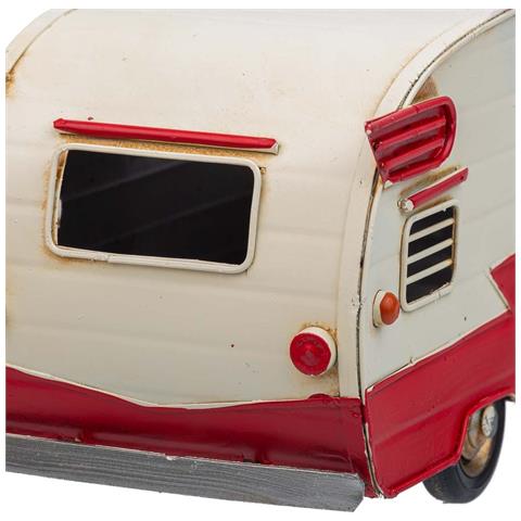 Caravan Metallo Rossa 28x12.5x15h Cm - Foto 8