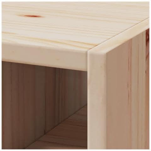 Portabottiglie 2 pcs Naturale 56 x 25 x 56 cm Pino massello - Foto 9
