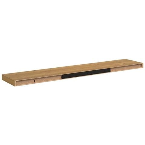 Scaffale da parete 2 pcs Marrone 120 x 23,5 x 4 cm - Foto 9