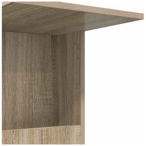 Tavolo laterale Rovere Sonoma 40 x 35 x 60 cm Legno multistrato - Foto 9