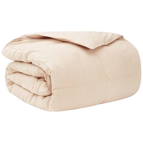 Piumone Completo Annuale Beige 240 x 260 cm 100% Kapok Naturale - Foto 1