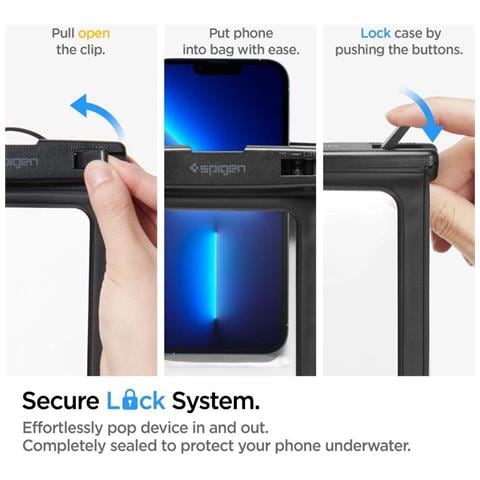 Spigen A601 Scatola Universale Per Acqua Nera - Foto 1