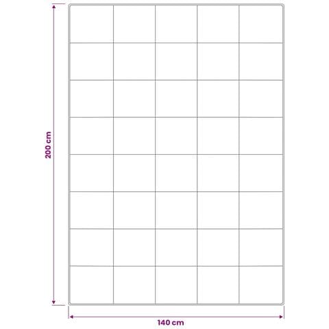 Set di piumone e cuscini 2 pz 140x200 cm 4 stagioni 140+220 GSM - Foto 10