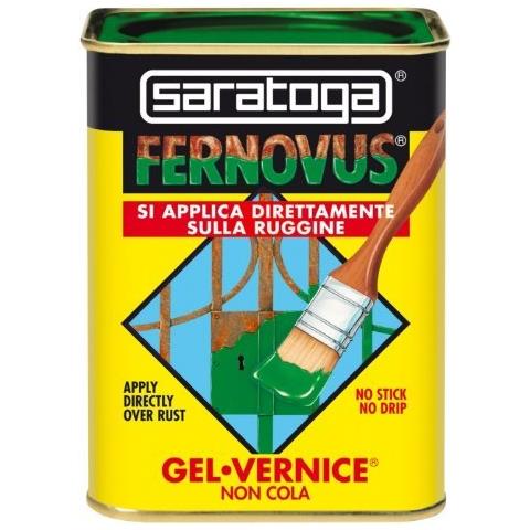 Vernice Gel Antiruggine Pronta All'Uso Senza Bisogno Di Trattamenti Preliminari, Latta Da 750 Ml Grigio Grafite Metallizz - Foto 4