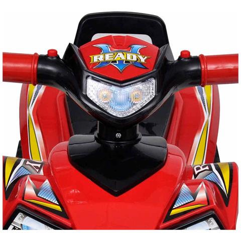 Quad per Bambini Rosso con Suoni e Luci - Foto 2