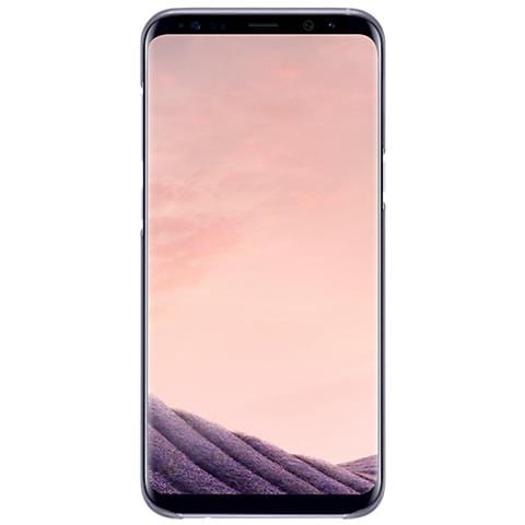 Cover Trasparente per Samsung Galaxy S8+ Colore Viola - Foto 1