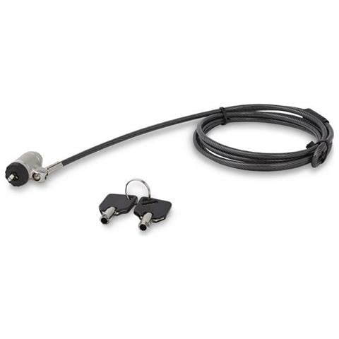 Cavo Lucchetto di Sicurezza con Chiave per Laptop - Pulsante di Bloccaggio - Foto 4