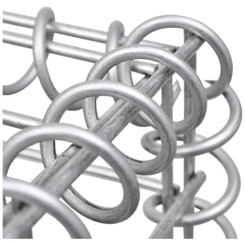 Gabbione Con Copertura In Acciaio Zincato 600x50x200 Cm - Foto 5