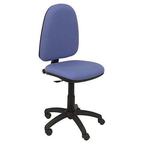 Modello 04cp Sedia Da Ufficio Ergonomica Con Meccanismo Di Contatto Permanente E Regolabile In Altezza Sedile E Schienale Imbottiti In Tessuto Bali Azzurro - Foto 1