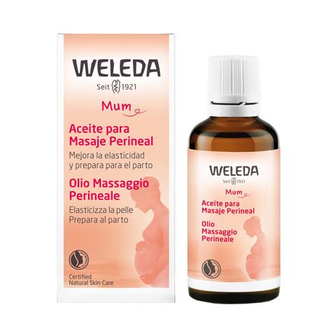 Perineo Weleda Massaggio Con Olio 50ml Nutre Prepara E Pelle Per Nascita - Foto 2