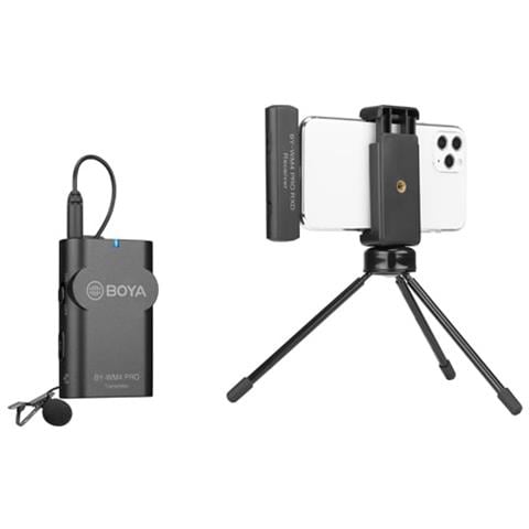 BY-WM4 Sistema di Microfono Eireless (2,4 GHz)  - Foto 5