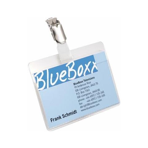 Namensschild Mit Clip 1 Pg. 5 Stck 861219 - Foto 1