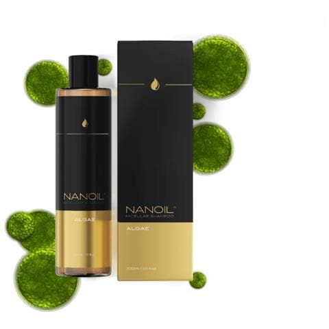 Shampoo Micellare Alle Alghe - Shampoo Micellare Con Estratto Di Alghe, 300 Ml, Detersione Profonda, Boost Di Idratazione, Morbidezza, Per Capelli Secchi E Cuoio Capelluto Sensibile - Foto 1