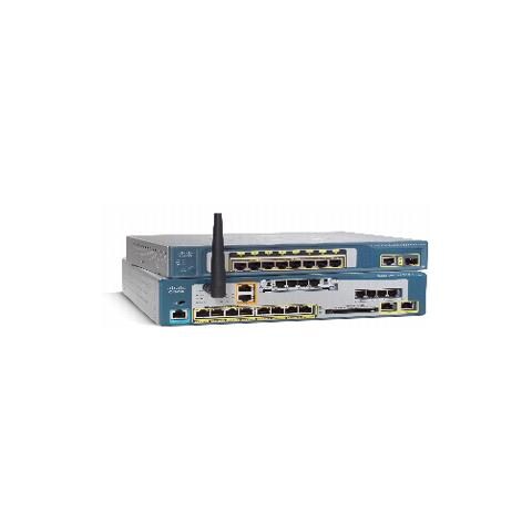 Cisco 8U CME Base CUE+Phone FL w / 4FXO 1VIC, SNMP, H. 323, SCCP, SIP, Ethernet, Fast Ethernet, LEAP, TKIP, WPA, WPA2, RADIUS, Radio SSID, EAP, 267 x 280 x 67 mm - Foto 1