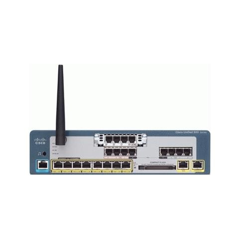 Cisco 8U CME Base CUE+Phone FL w / 4FXO 1VIC, SNMP, H. 323, SCCP, SIP, Ethernet, Fast Ethernet, LEAP, TKIP, WPA, WPA2, RADIUS, Radio SSID, EAP, 267 x 280 x 67 mm - Foto 2