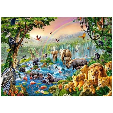 Puzzle Jungle River 500 Pezzi - Foto 2