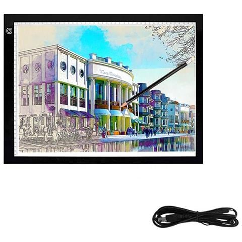 Tavolo Da Disegno Luminoso A Led Con Scala A3 - Foto 1