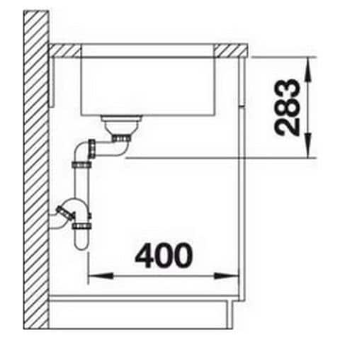 Lavello Da Incasso 50 Cm In Acciaio Inox - 518205 - Foto 2