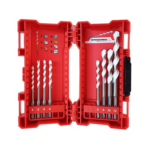 Punte Da Trapano Multimateriale Set 8 Pz - Milwaukee-aeg 4932471112 - Foto 1