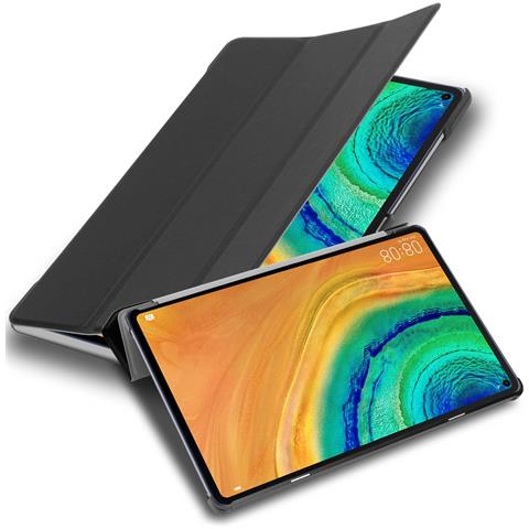 Custodia Per Tablet Compatibile Con Huawei Matepad Pro (10.8 Zoll) In Nero Satin - Coperchio Protettiva Ultra Sottile Con Funzione Auto Wake Up E Stand - Foto 1