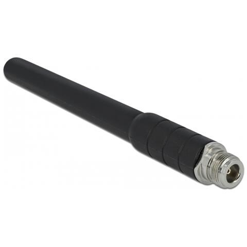 GSM, UMTS Antenna N femmina 2 dBi da 17,8 cm omnidirezionale fissa con materiali flessibili per esterno nera - Foto 1