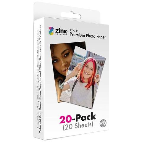 Carta Fotografica Polaroid Zinkpz2x320 Zink 2x3inch Premium Photo Pape - Foto 1