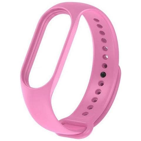 Cinturino Silicone Watch Band Per Xiaomi Mi Band 5 - 6 - 7 Pink - Foto 1