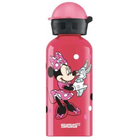 Minnie Mouse Borraccia Bambini 0.4 Litri In Alluminio Ermetica - Foto 1