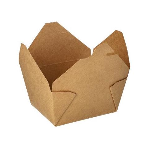 85687 vassoio alimentare monouso Marrone Carta, Acido polilattico (PLA) - Foto 4