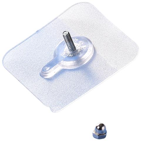 Viti Autoadesive Per Montaggio A Parete Confezione Da 8 Transparent 12 Mm - Foto 5