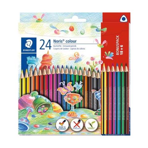 Staedtler Farbstift Noris Dreikant 187 C18p1 Sortiert (farbauswahl Nicht Möglich) 1 St. (187 C18p1) - Foto 1