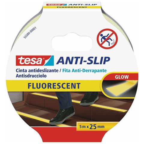 Nastro Adesivo Antiscivolo Giallo - Foto 1