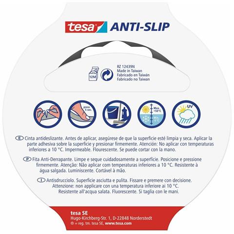 Nastro Adesivo Antiscivolo Giallo - Foto 2