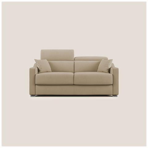 Amber Divano letto matrimoniale in tessuto smacchiabile T05 191 cm (mat. 140x197) beige - Foto 3