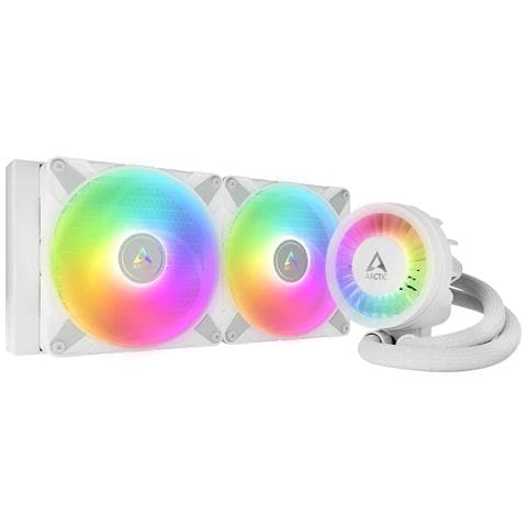 Liquid Freezer Iii 280 A-rgb Bianco Completo Di Raffreddamento Ad Acqua Per Amd Intel - Foto 4